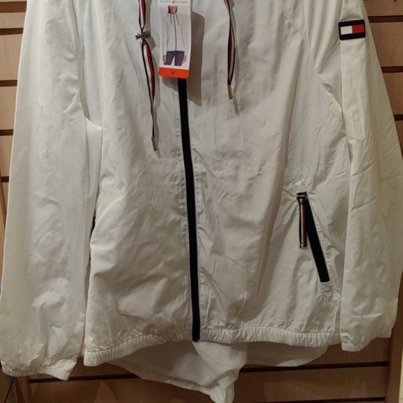 Tommy Hilfiger Ladies Windbreaker Rain Jacket Coat - Picture 11 of 14